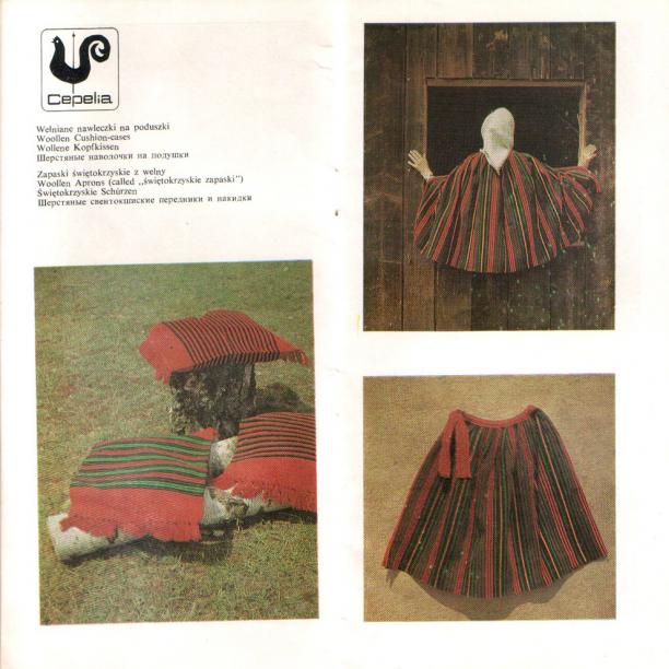 Woollen Cushion-cases and Wollen Aprons