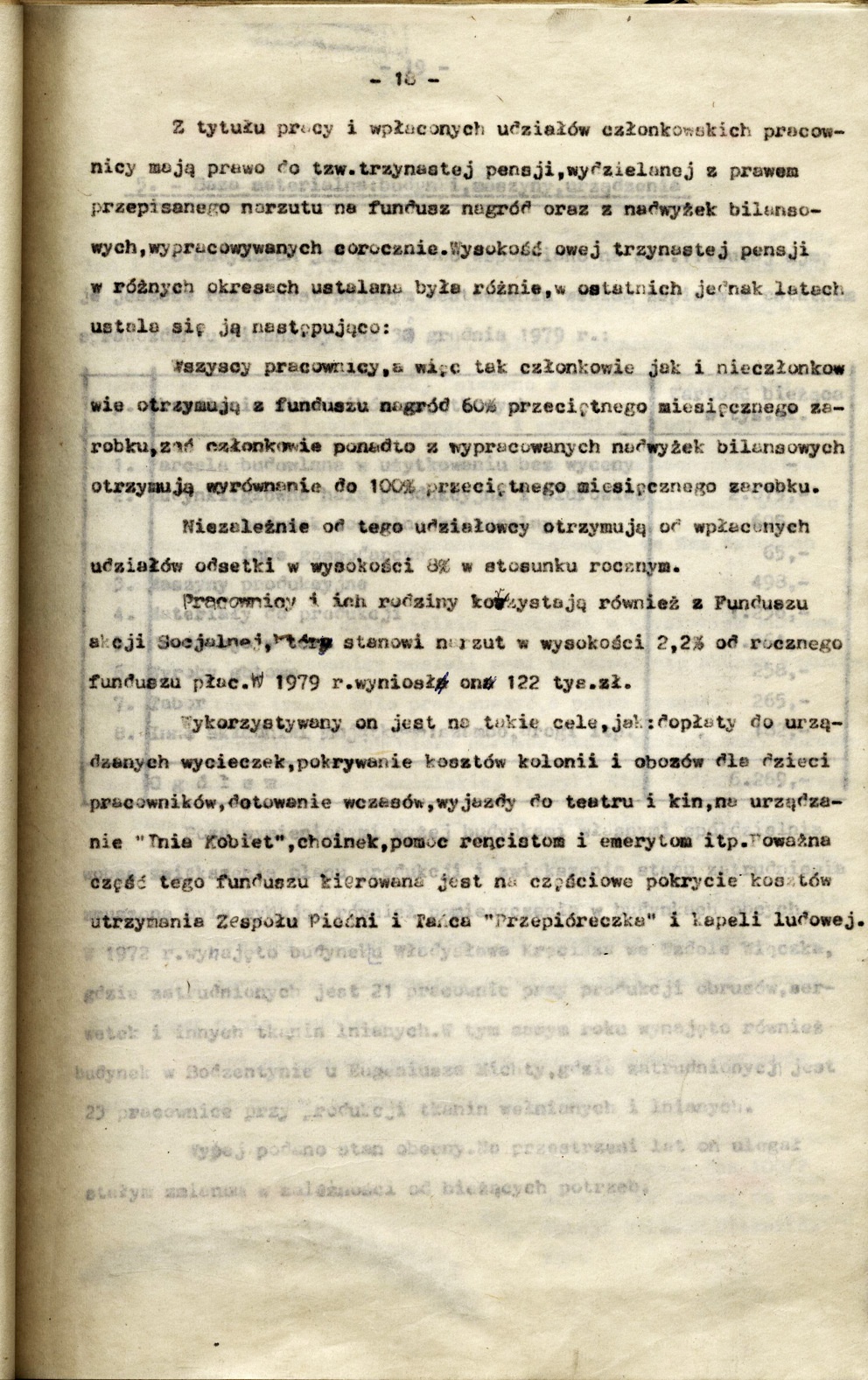 Monografia Tkactwa Świętokrzyskiego w Bodzentynie, str. 18